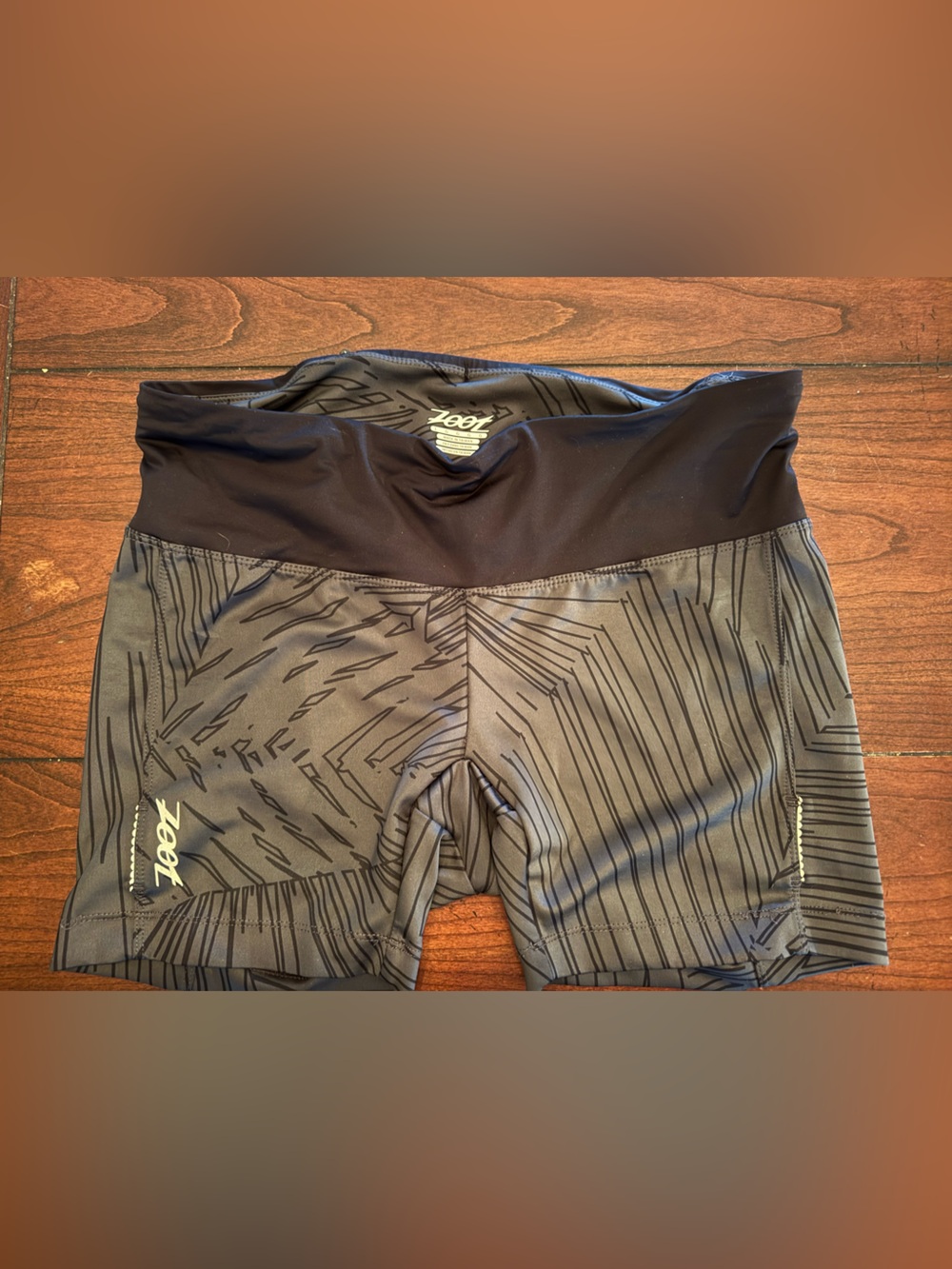 Zoot Black & Gray Performance Running  Shorts